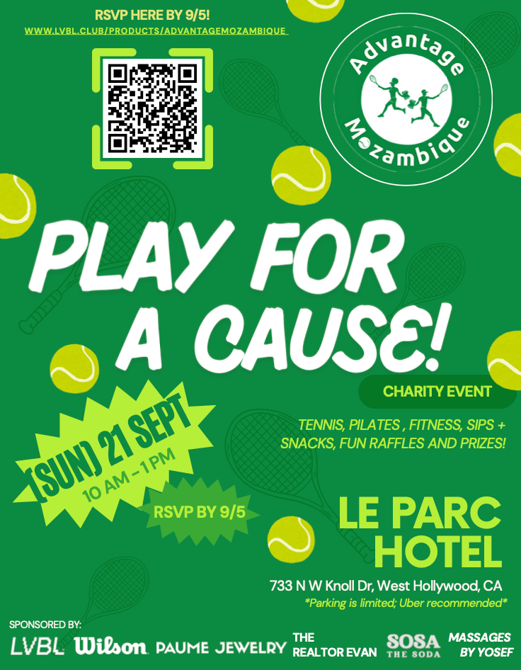 Advantage Mozambique Charity Event Play for a Cause