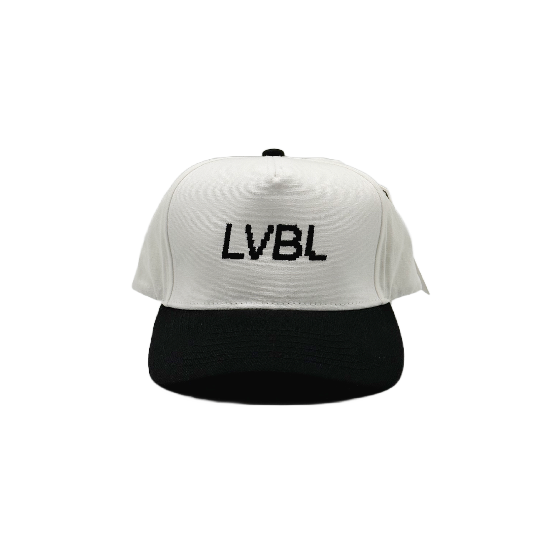 LVBL HAT IN WHITE & BLACK | LVBL.club